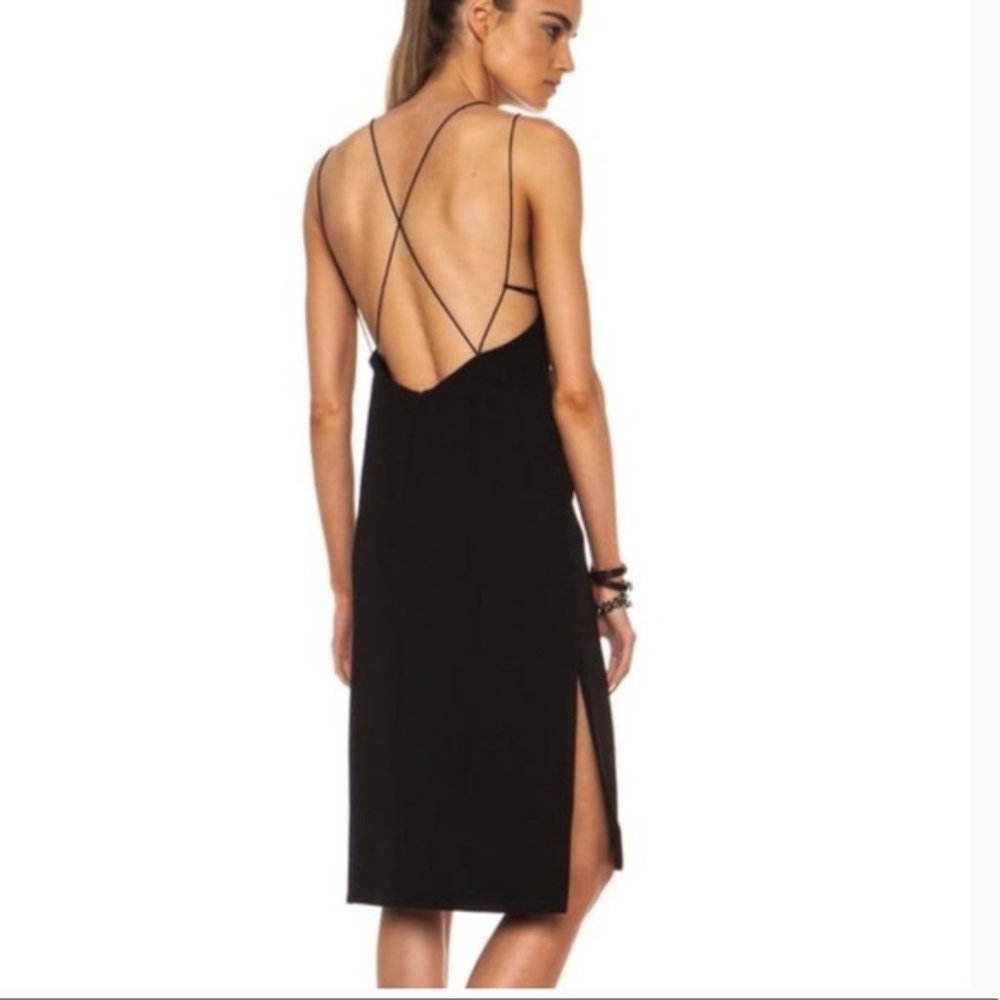NWT - RAG & BONE Denton backless Dress | Black | 4